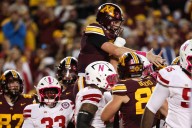 Gophers run over No. 25 Nebraska in a 24