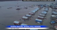 Dozens rescued in western Alaska amid typhoon; three still missing