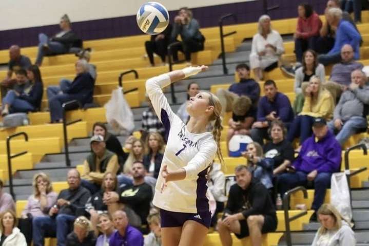 Versatile Caledonia volleyball star blocks out her opponents, setting the tone for her future