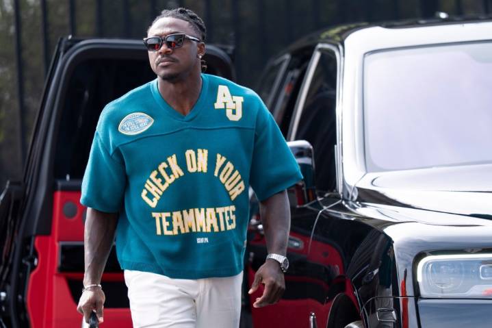 Eagles wide receiver A.J. Brown ruled out against Giants this Sunday