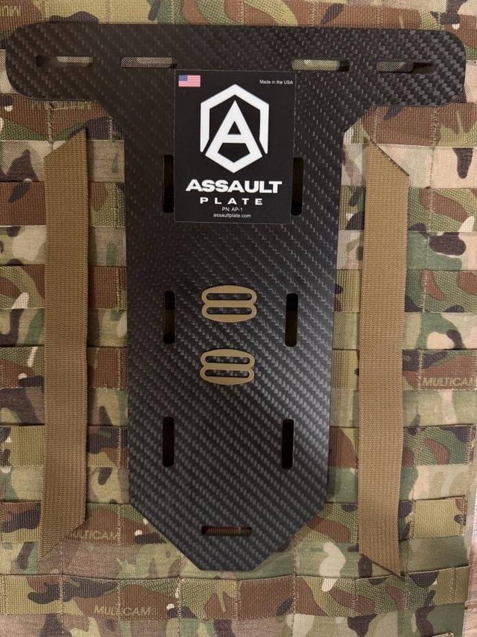 Assault Plate Redefines Tactical Load Bearing with Carbon Fiber Innovation | Soldier Systems Daily Soldier Systems Daily