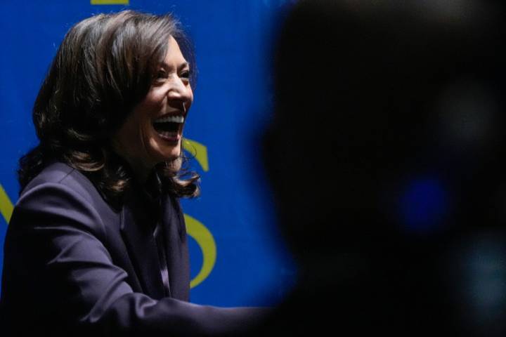 In AP interview, Harris says Democrats 'are standing up for working people' in government shutdown