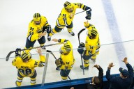 Photos: Michigan hockey shuts out Western Michigan 4