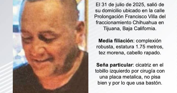 Se busca a Juan Carlos Serrano Ordaz de 46 años