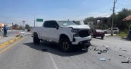 Cuantiosos daños en choque de vehículos rumbo a Zacatecas