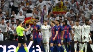 Cánticos de "Negreira, Negreira" en el Bernabéu en la revisión de VAR del penalti de Lamine a Vinicius