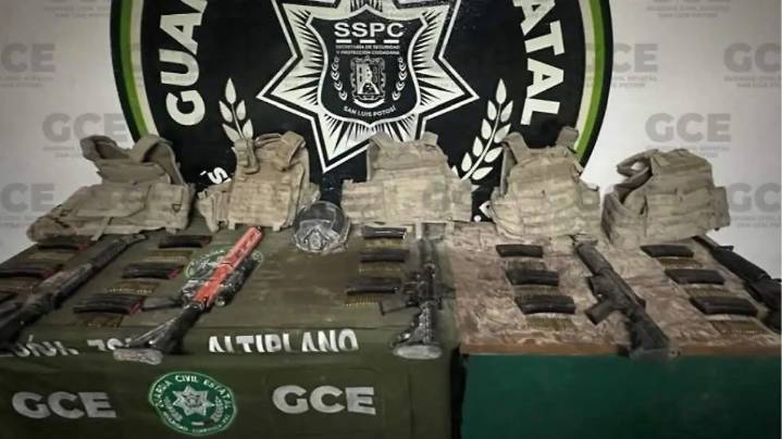 Hallan campo de adiestramiento del crimen organizado en Cedral