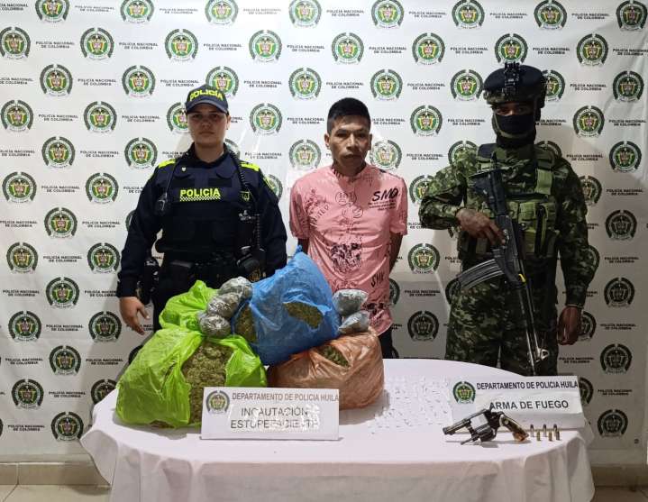 Cayó alias «38» y un menor fue aprehendido en la Plata Huila