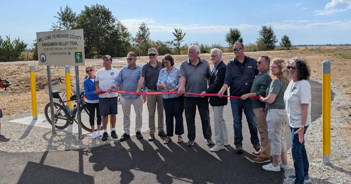 Sangamon Valley Trail extension dedicated in Menard County