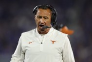 Texas' Steve Sarkisian Erupts at Press Conference Over NFL Report