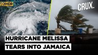 '2025's Strongest Storm' Hurricane Melissa Brings Torrential Rain, Destructive Winds To Jamaica