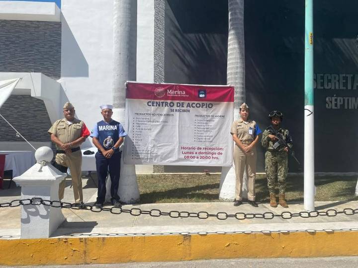 Instalan centros de acopio para afectados por inundaciones en Veracruz