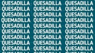 Acertijo visual: sola las personas con vista de halcón podrán encontrar la palabra ‘Quemadilla’