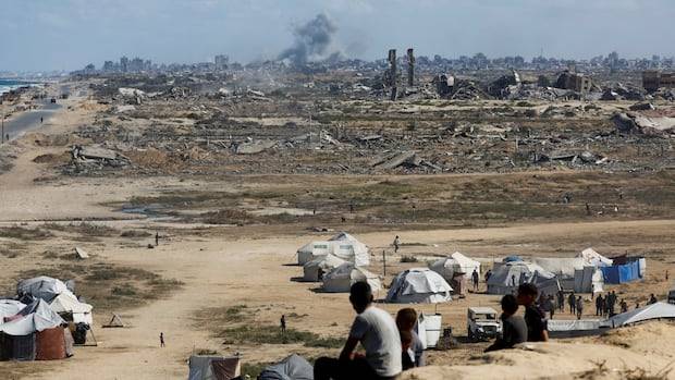 Israel continues strikes on Gaza as Palestinians pin hopes on Trump peace plan