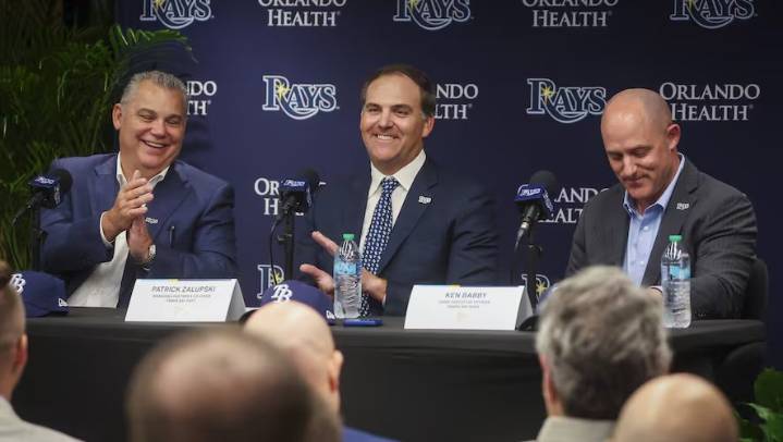 Los nuevos propietarios de los Tampa Bay Rays se presentan