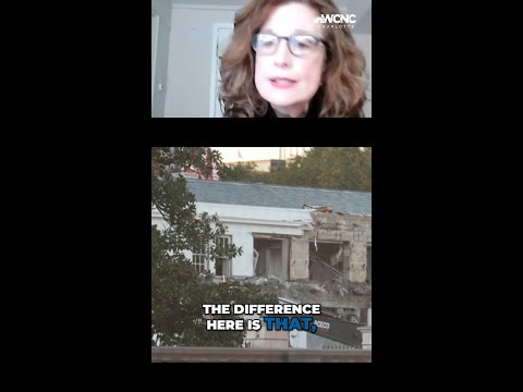 A look at the demolition of the East Wing of the White House