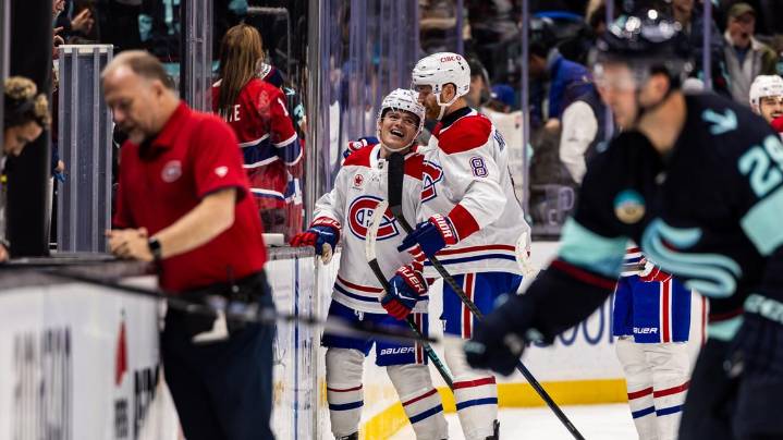 Canadiens beat the Kraken 4-3 after 3rd period collapse