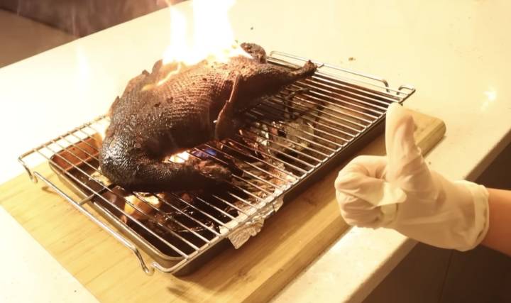 How to cook duck with as much collateral damage as possible