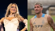 La declaración de amor de Rodrigo De Paul a Tini después de verla en la primera noche de Futttura