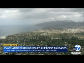 SoCal storm: 115 LA homes under mandatory evacuation order