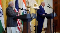 Trump Repeats Claim India Agreed To Cut Russian Oil Imports, Warns Of ‘Massive Tariffs’
