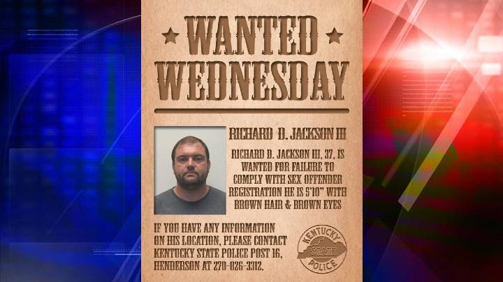 KSP looking for local man due to sex offender registration violation