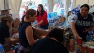 Lluvias en Hidalgo: Se recaudan más de 130 toneladas de víveres