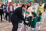 Cuautitlán Izcalli refuerza sus valores cívicos en ceremonia encabezada por el Presidente Municipal Daniel Serrano﻿