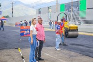 En Naguanagua supervisan asfaltado en vía de servicio hacia El Manantial