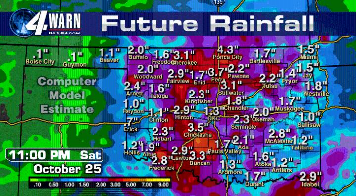4Warn Storm Team tracking storms, heavy rain