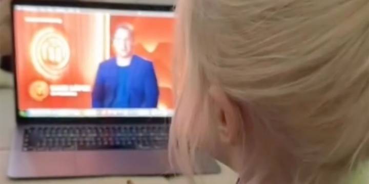 La hija de Maxi López, su fan número uno: el tierno gesto desde Suiza mientras lo veía en MasterChef Celebrity