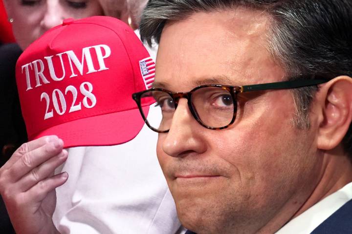 US House Speaker Mike Johnson Says There’s No ‘Path’ For a Third Trump Term