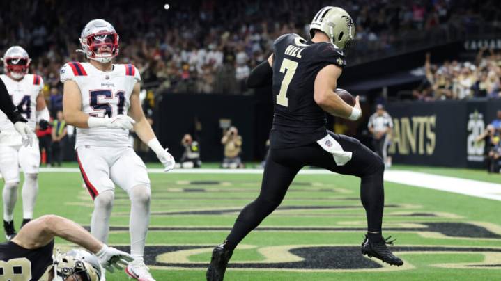 Taysom Hill Punches In First Touchdown Of Season Against New England