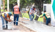 Promueve Municipio la Construcción de Banquetas Amplias Para Mejorar la Movilidad Peatonal