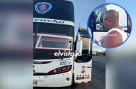 Autobús de pasajeros que salió de El Tigre fue atacado con objetos contundentes cerca de Barcelona