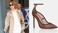 Emma Stone Has a 'Love Affair' With Aquazzura on 'GMA'