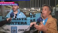 "Están locos": Hinchas chilenos de Racing viajaron a Brasil para ver la semifinal de Copa Libertadores
