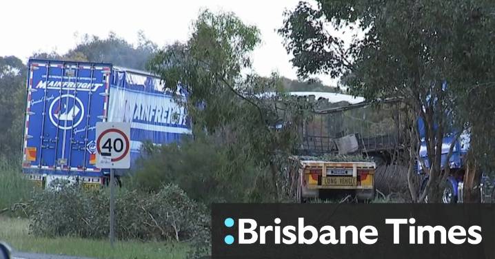 Truck driver killed after crashing into parked truck