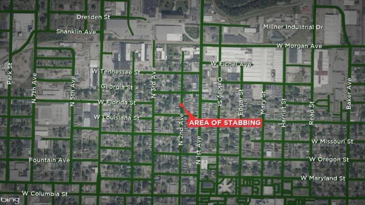 Evansville police investigate head stabbing incident