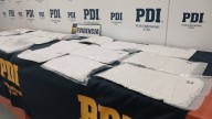 Detienen a dos colombianos fajados con seis kilos de ketamina en el Aeropuerto de Santiago