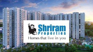Shriram Properties to Invest ₹700 Crore in New Hinjewadi Residential Project, Expands Presence in Pune