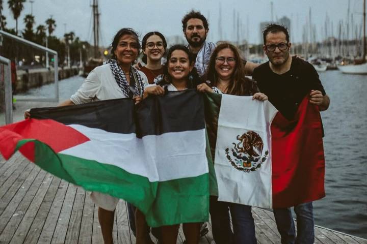 Los seis mexicanos de la flotilla interceptada por Israel aceptan ser repatriados