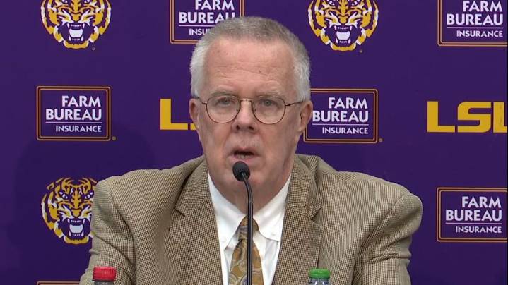 Kim Mulkey 'heartbroken' over AD Scott Woodward parting ways with university