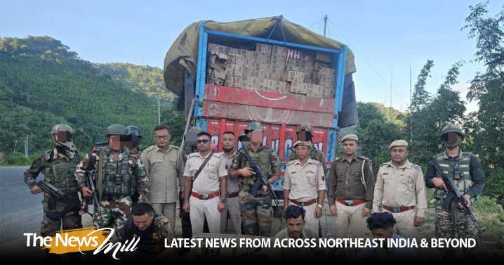 Assam Rifles seizes illegal liquor worth ₹1.12 crores in Manipur’s Tamenglong