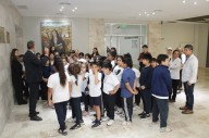 Estudiantes de la escuela Raúl Alfonsín visitaron la sede del Poder Judicial