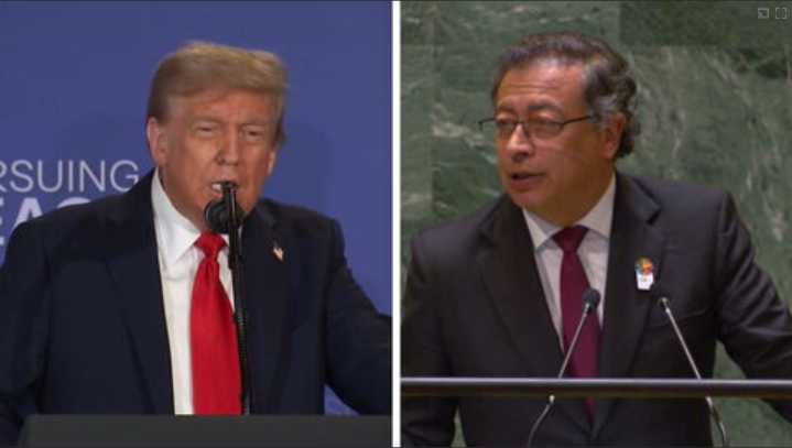 Trump calls Colombia’s Petro an ‘illegal drug leader’ and announces tariffs and an end to US aid
