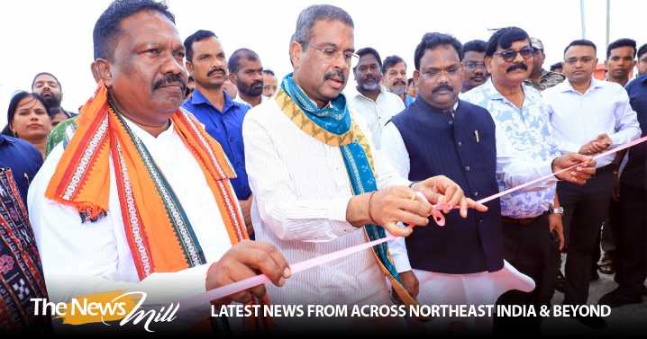 Union Minister Dharmendra Pradhan inaugurates fish farming facility in Odisha’s  Sambalpur