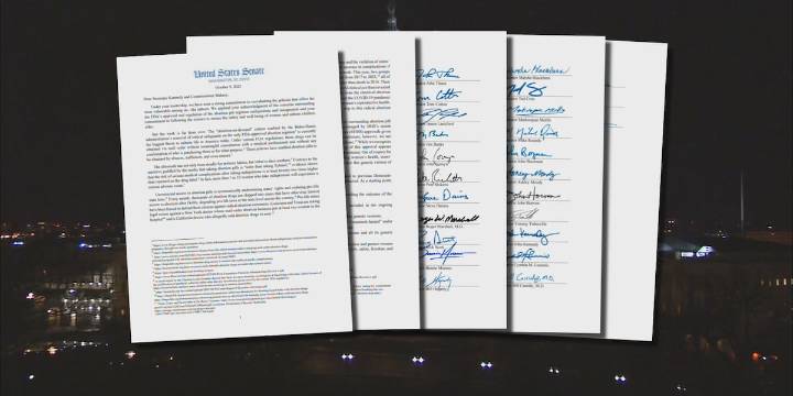 Alabama’s U.S. Senators sign letter calling for restrictions on medication abortion