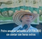 "¡Buenas Noticias para los Colombianos! Presidente Petro Anuncia Aumento del Salario Mínimo a Más de $1.736.000 para 2026"