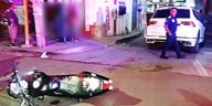 Daños deja accidente en la colonia San Antonio, Huajuapan